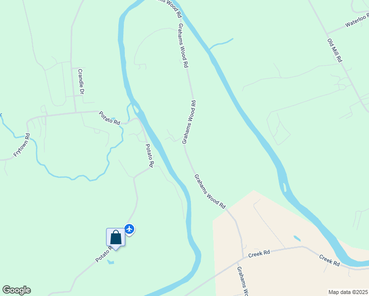 map of restaurants, bars, coffee shops, grocery stores, and more near Grahams Woods Road in Carlisle
