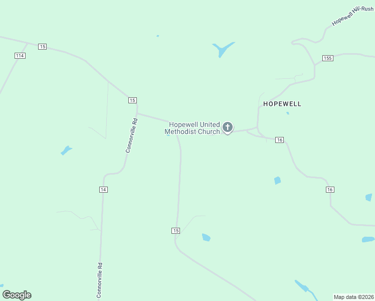 map of restaurants, bars, coffee shops, grocery stores, and more near 5716 County Road 15 in Rayland