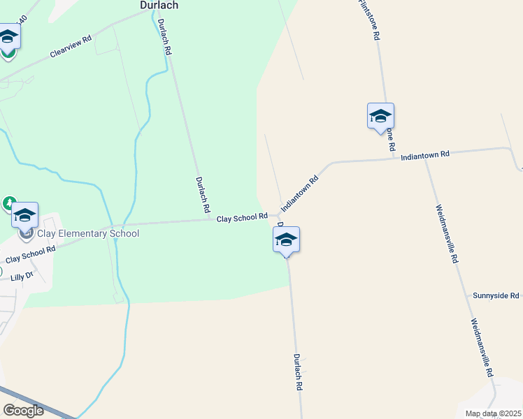 map of restaurants, bars, coffee shops, grocery stores, and more near 421 Durlach Rd in Ephrata