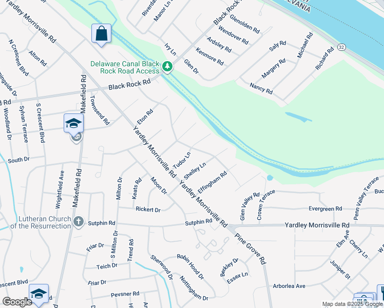 map of restaurants, bars, coffee shops, grocery stores, and more near 1609 Westover Road in Morrisville