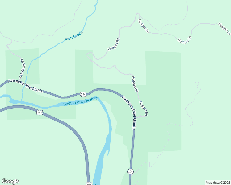 map of restaurants, bars, coffee shops, grocery stores, and more near 4481 Avenue of the Giants in Phillipsville