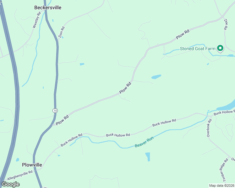 map of restaurants, bars, coffee shops, grocery stores, and more near 3323 Plow Road in Mohnton