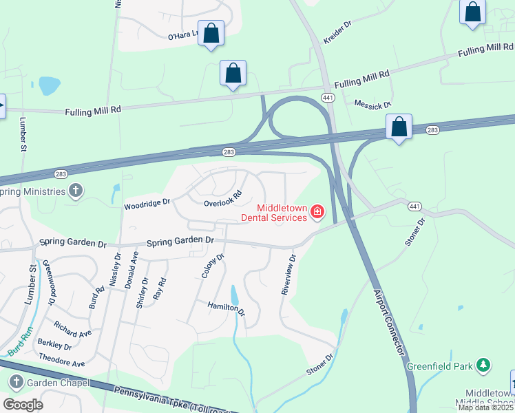 map of restaurants, bars, coffee shops, grocery stores, and more near 158 Tarheel Lane in Middletown