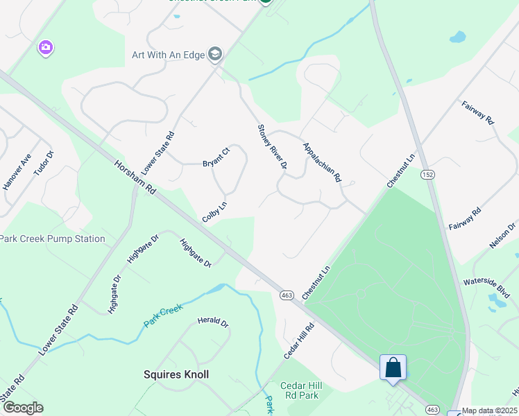 map of restaurants, bars, coffee shops, grocery stores, and more near 328 Sleepy Hollow Court in Ambler