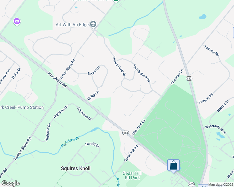 map of restaurants, bars, coffee shops, grocery stores, and more near 324 Sleepy Hollow Court in Ambler