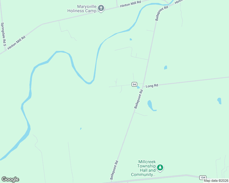 map of restaurants, bars, coffee shops, grocery stores, and more near 10762 Shields Road in Ostrander