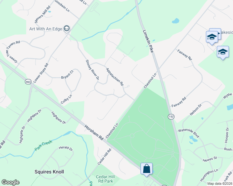 map of restaurants, bars, coffee shops, grocery stores, and more near 318 Wild Prairie Court in Maple Glen