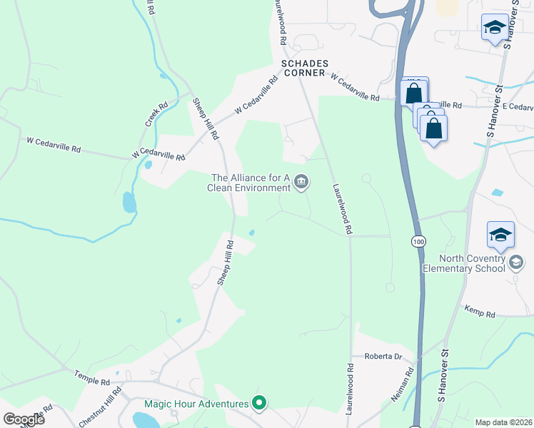 map of restaurants, bars, coffee shops, grocery stores, and more near 860 Hunters Run Road in Pottstown