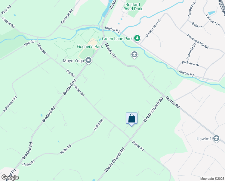 map of restaurants, bars, coffee shops, grocery stores, and more near 3359 Saddle Wood Court in Lansdale