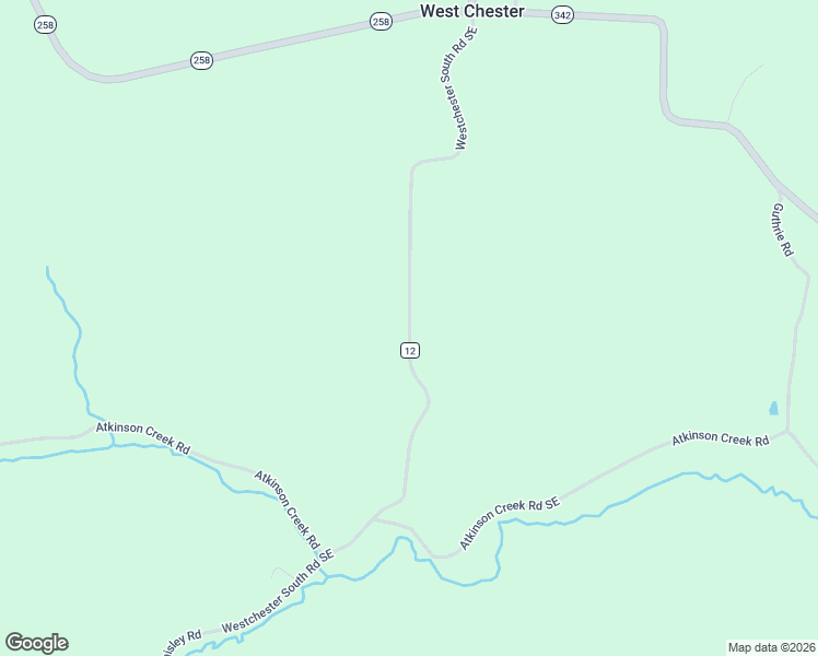 map of restaurants, bars, coffee shops, grocery stores, and more near County Highway 12 in Tuscarawas County