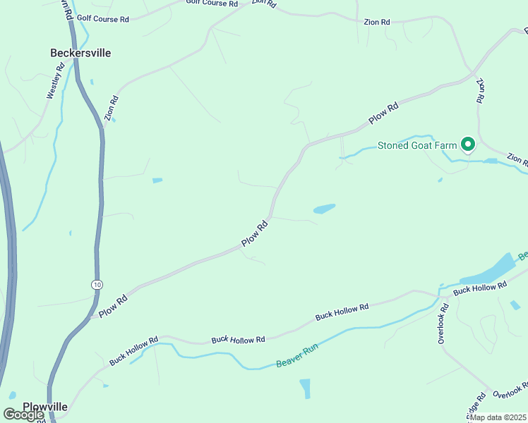 map of restaurants, bars, coffee shops, grocery stores, and more near 3244 Plow Road in Mohnton