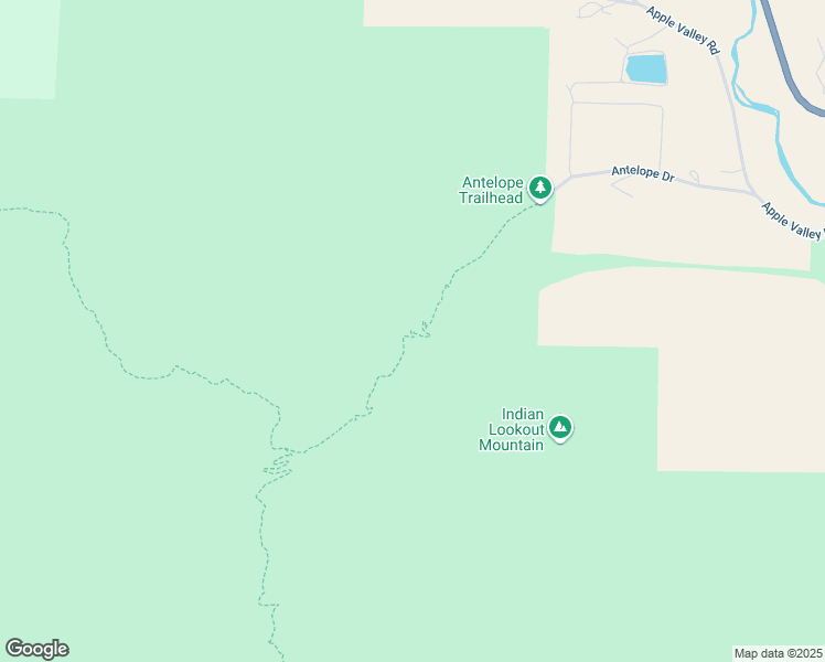 map of restaurants, bars, coffee shops, grocery stores, and more near Antelope Trail in Lyons