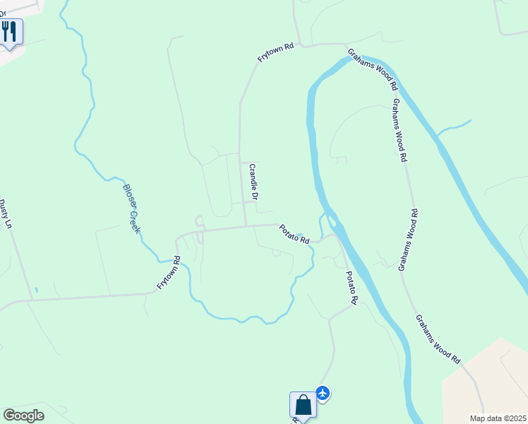 map of restaurants, bars, coffee shops, grocery stores, and more near 35 Adele Avenue in Carlisle