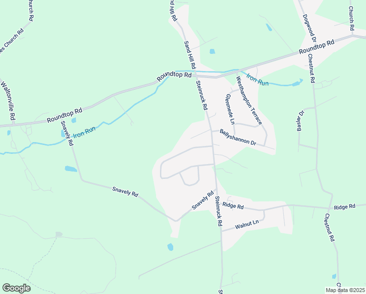 map of restaurants, bars, coffee shops, grocery stores, and more near 4419 Woodcrest Drive in Elizabethtown