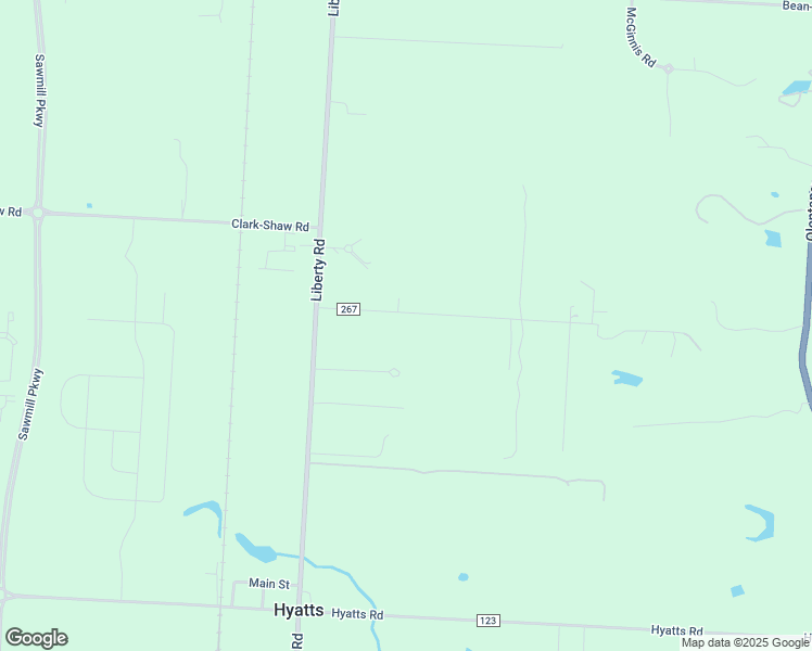 map of restaurants, bars, coffee shops, grocery stores, and more near 2105 Hardin Lane in Powell