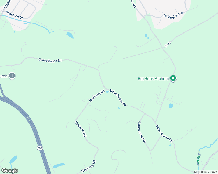 map of restaurants, bars, coffee shops, grocery stores, and more near 2360 Schoolhouse Road in Middletown