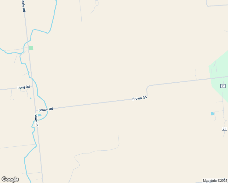 map of restaurants, bars, coffee shops, grocery stores, and more near 7950 Brown Road in Ostrander