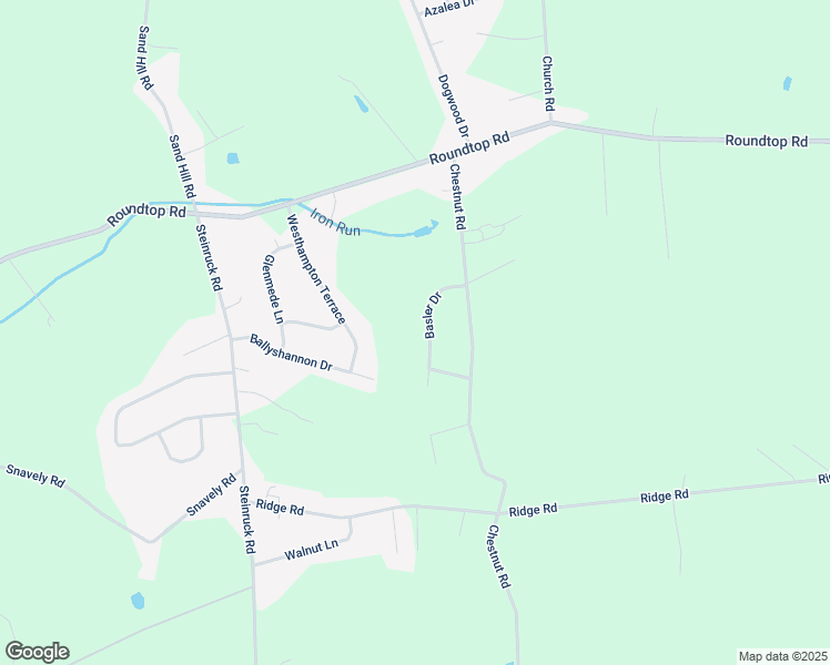 map of restaurants, bars, coffee shops, grocery stores, and more near 66 Basler Drive in Elizabethtown