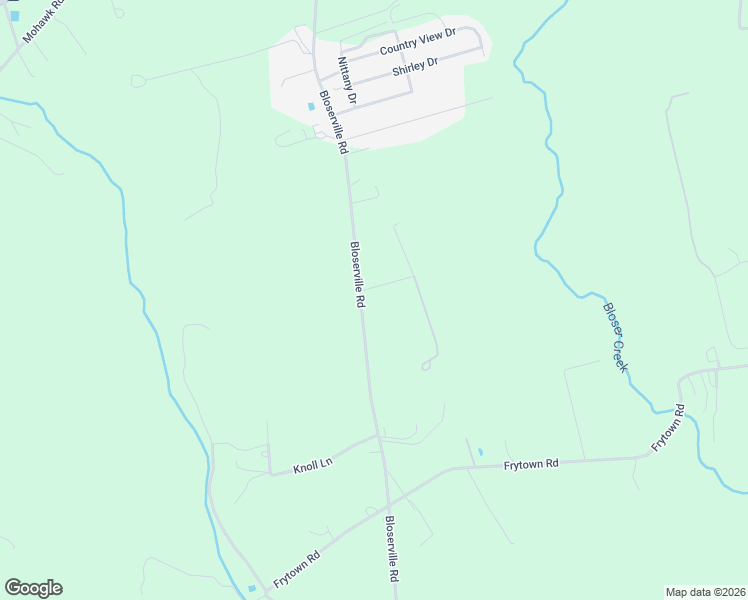map of restaurants, bars, coffee shops, grocery stores, and more near 471 Bloserville Road in Newville
