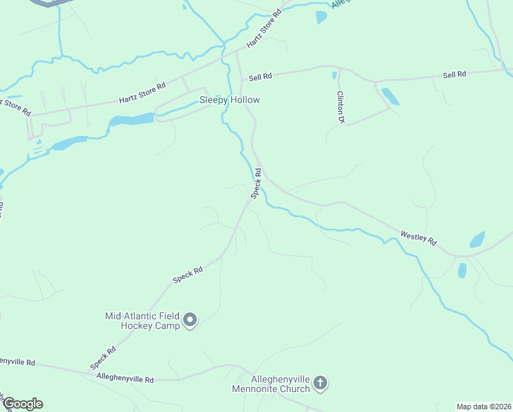 map of restaurants, bars, coffee shops, grocery stores, and more near 34 Speck Road in Mohnton