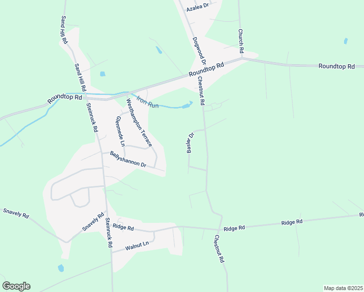 map of restaurants, bars, coffee shops, grocery stores, and more near 58 Basler Drive in Elizabethtown