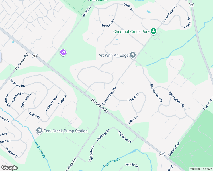 map of restaurants, bars, coffee shops, grocery stores, and more near 101 Channelhouse Road in North Wales