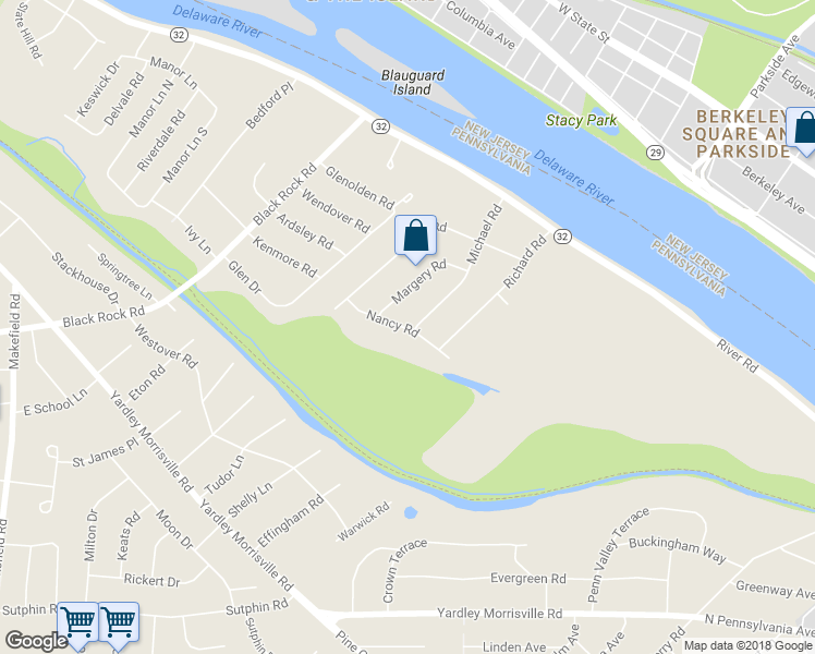 map of restaurants, bars, coffee shops, grocery stores, and more near 640 Nancy Road in Morrisville