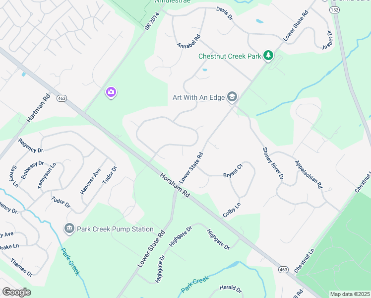 map of restaurants, bars, coffee shops, grocery stores, and more near 101 Channelhouse Road in North Wales