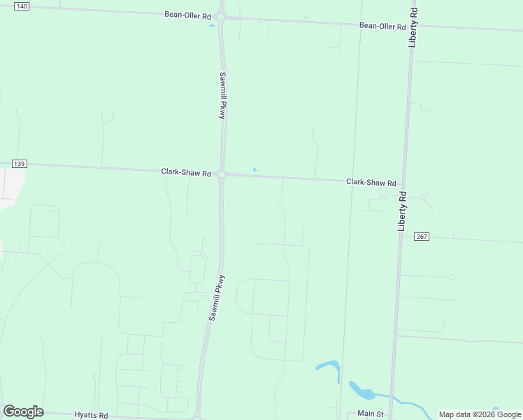 map of restaurants, bars, coffee shops, grocery stores, and more near 2665 Clark-Shaw Road in Powell