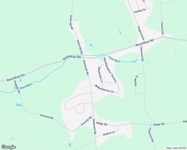 map of restaurants, bars, coffee shops, grocery stores, and more near 3129 Steinruck Road in Elizabethtown