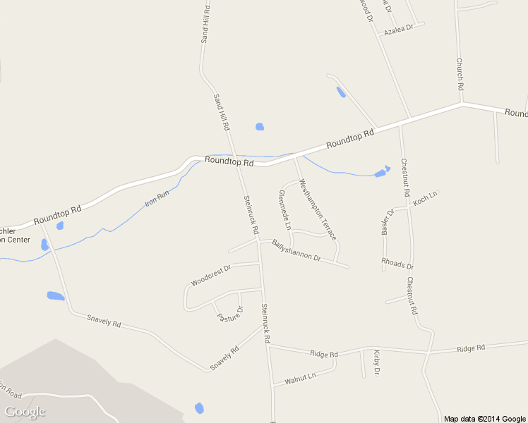 map of restaurants, bars, coffee shops, grocery stores, and more near 3129 Steinruck Road in Elizabethtown