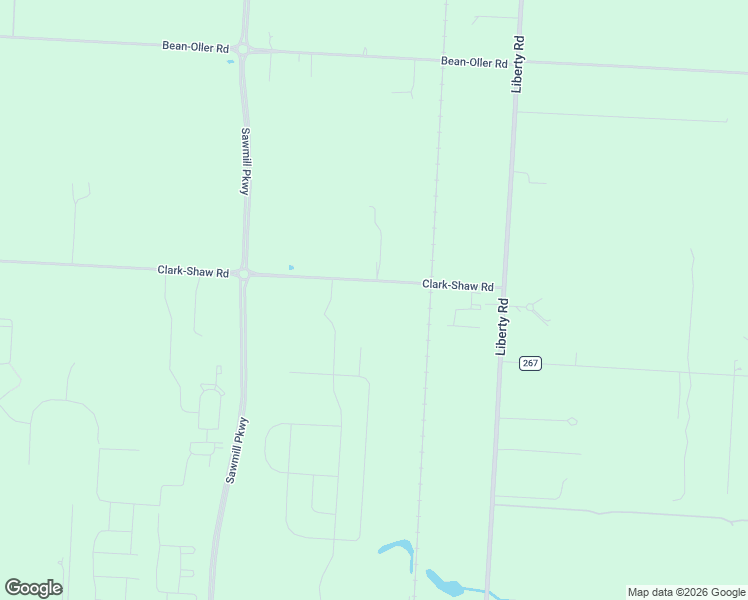 map of restaurants, bars, coffee shops, grocery stores, and more near 2513 Clark-Shaw Road in Powell