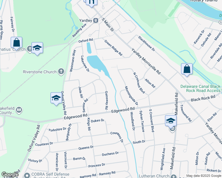 map of restaurants, bars, coffee shops, grocery stores, and more near 864 Gainsway Road in Morrisville