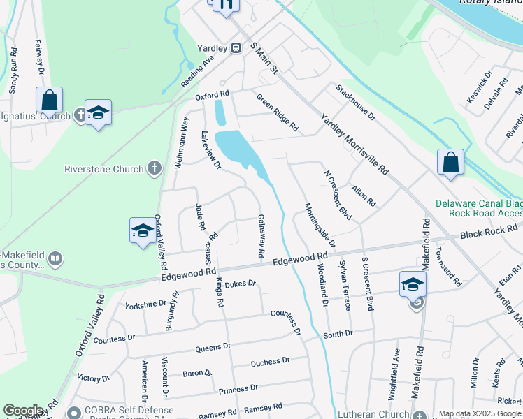 map of restaurants, bars, coffee shops, grocery stores, and more near 864 Gainsway Road in Morrisville