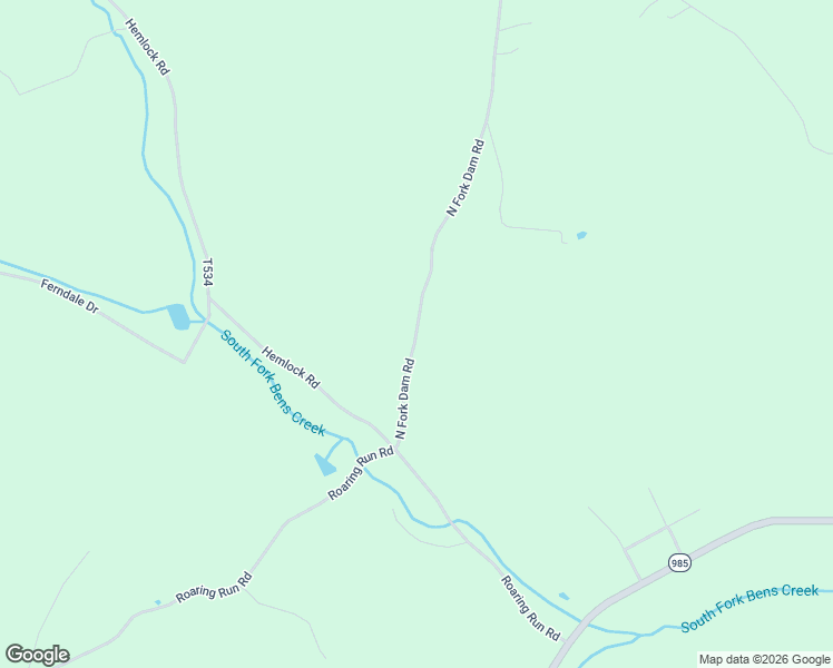 map of restaurants, bars, coffee shops, grocery stores, and more near 968 North Fork Dam Road in Boswell