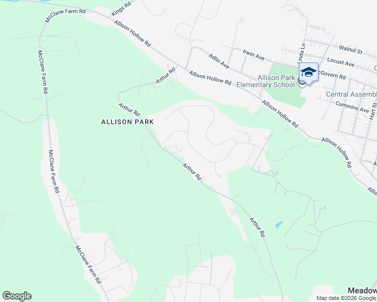 map of restaurants, bars, coffee shops, grocery stores, and more near 132 Piatt Estates Drive in Washington