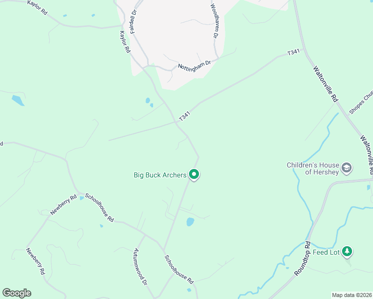 map of restaurants, bars, coffee shops, grocery stores, and more near 2235 Miller Road in Hummelstown