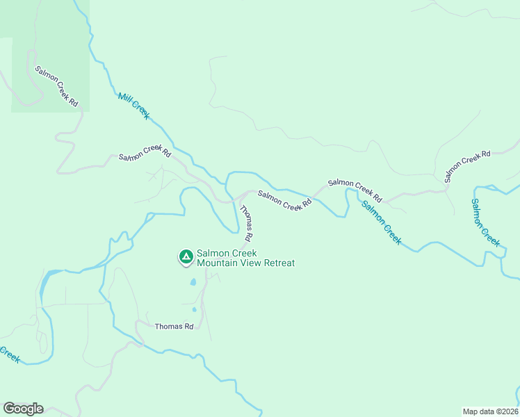map of restaurants, bars, coffee shops, grocery stores, and more near 4751 Salmon Creek Road in Humboldt