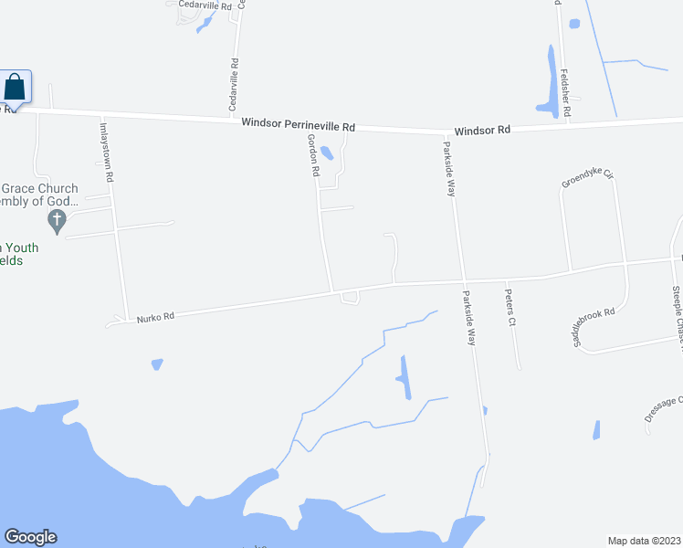 map of restaurants, bars, coffee shops, grocery stores, and more near 19 Gordon Road in Millstone