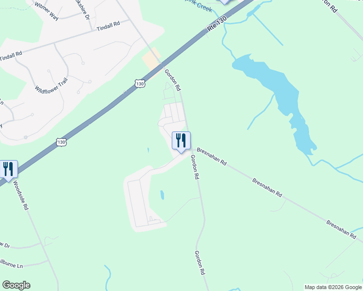 map of restaurants, bars, coffee shops, grocery stores, and more near 29 Mary Lane in Trenton