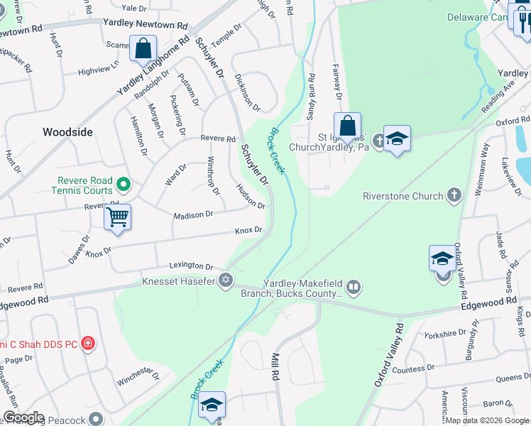 map of restaurants, bars, coffee shops, grocery stores, and more near 801 Hudson Drive in Morrisville