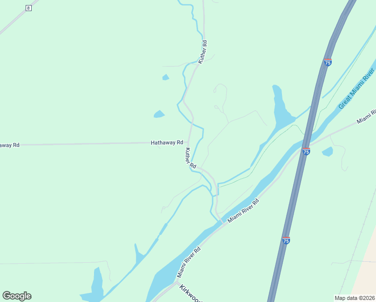 map of restaurants, bars, coffee shops, grocery stores, and more near 1986 Kuther Road in Sidney