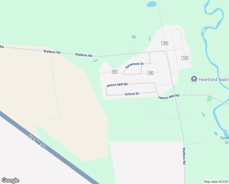 map of restaurants, bars, coffee shops, grocery stores, and more near 14233 Oxford Drive in Marysville