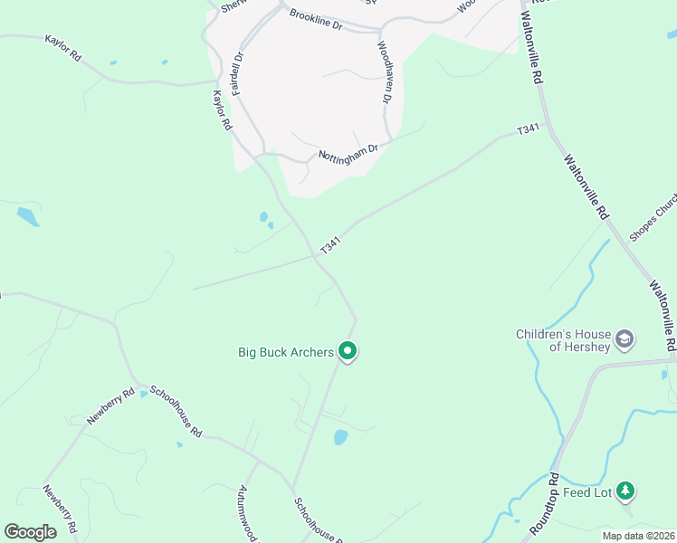 map of restaurants, bars, coffee shops, grocery stores, and more near 2235 Miller Rd in Hummelstown