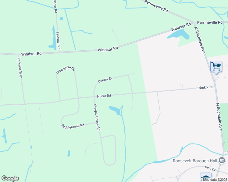 map of restaurants, bars, coffee shops, grocery stores, and more near 16 Nurko Road in Millstone