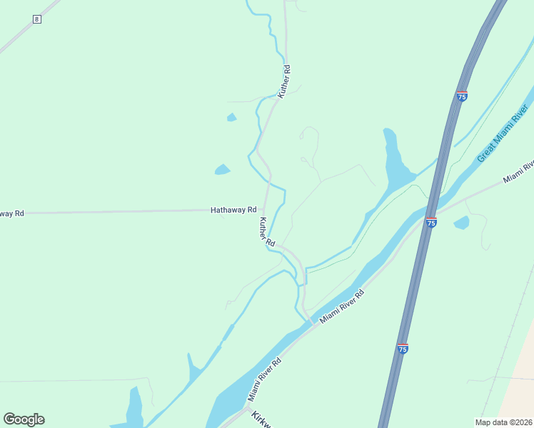 map of restaurants, bars, coffee shops, grocery stores, and more near 1986 Kuther Road in Sidney