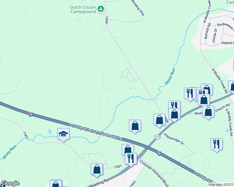 map of restaurants, bars, coffee shops, grocery stores, and more near 10 Cranberry Circle in Denver