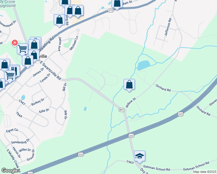 map of restaurants, bars, coffee shops, grocery stores, and more near 3 Cheery Lane in Denver