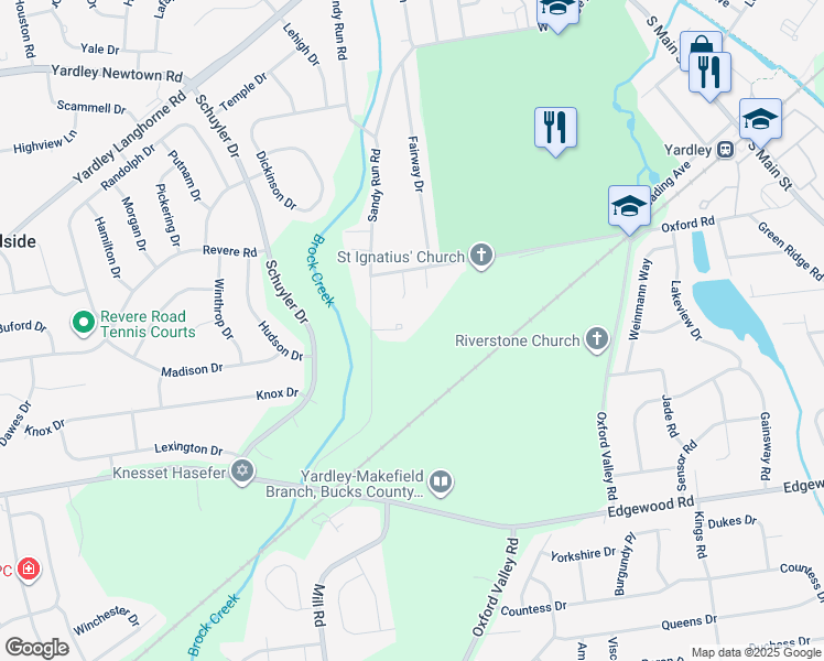 map of restaurants, bars, coffee shops, grocery stores, and more near 1128 Cambridge Court in Morrisville