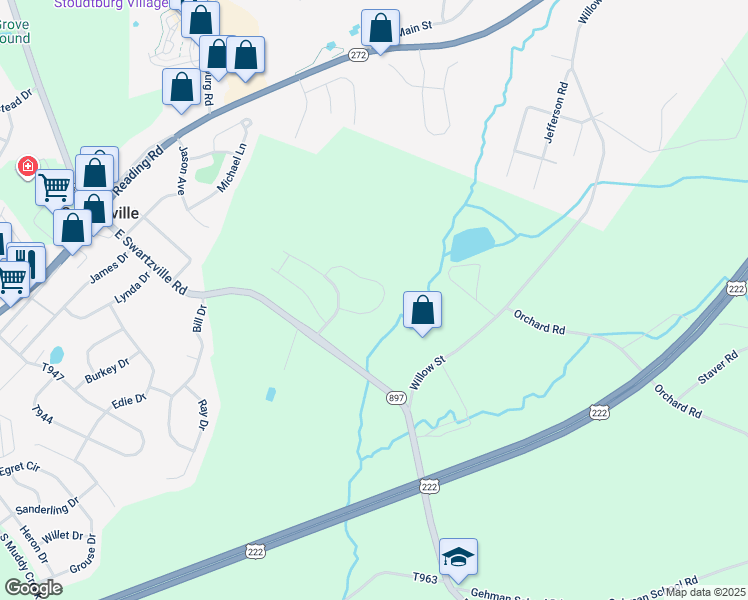 map of restaurants, bars, coffee shops, grocery stores, and more near 10 Cheery Lane in Denver
